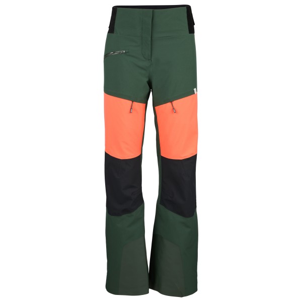 Maloja - Women's BlekovaM. - Skihose Gr L;M;S;XS grün;rot;schwarz von Maloja