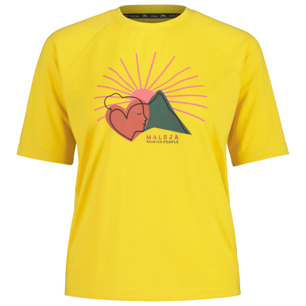 Maloja - Women's DambelM. - Funktionsshirt Gr S gelb von Maloja