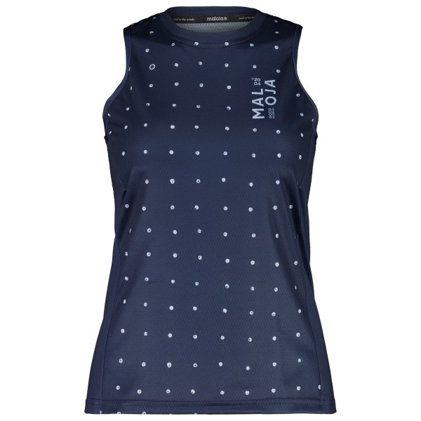 Maloja - Women's GrandvaliraM. Top - Velo Singlet Gr M blau von Maloja