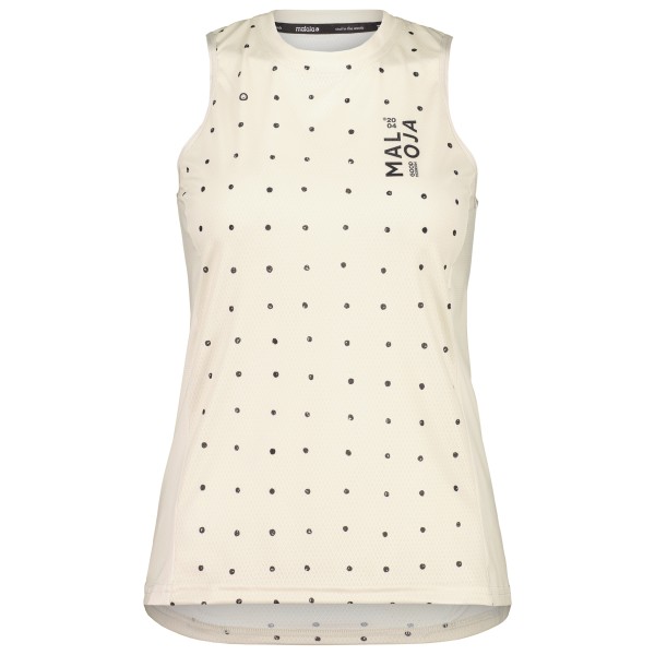 Maloja - Women's GrandvaliraM. Top - Velo Singlet Gr M weiß von Maloja