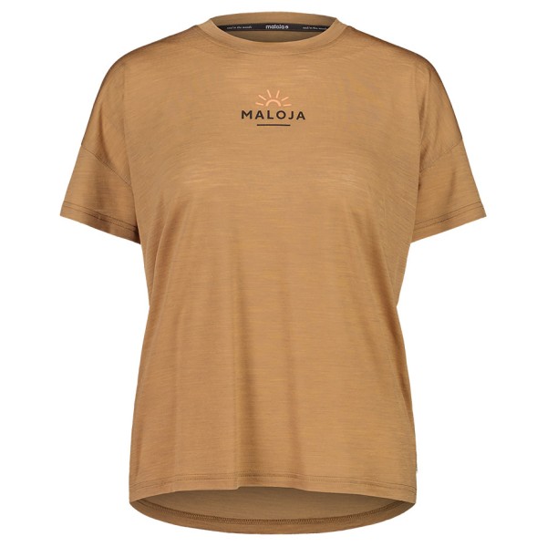 Maloja - Women's HongarM. Puzzle 2 - T-Shirt Gr S beige von Maloja