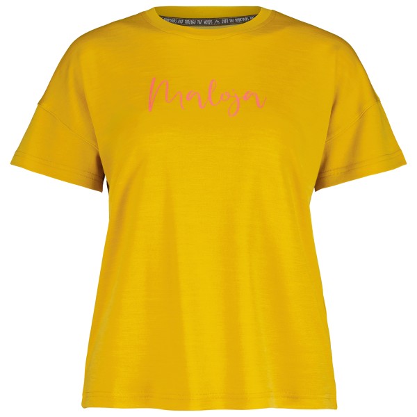 Maloja - Women's HongarM. Puzzle 2 - T-Shirt Gr XS gelb von Maloja