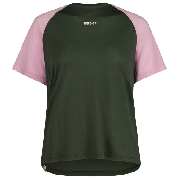 Maloja - Women's IllingM. - Merinoshirt Gr L;M;S;XL;XS blau;oliv;rosa;schwarz;türkis Maloja - Women's IllingM. - Merinoshirt Gr L;M;S;XL;XS blau;oliv;rosa;schwarz;türkis von Maloja