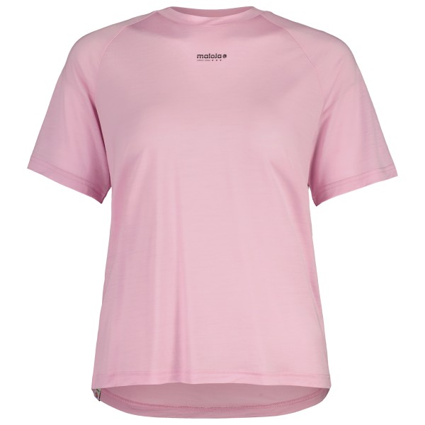 Maloja - Women's IllingM. - Merinoshirt Gr M rosa von Maloja