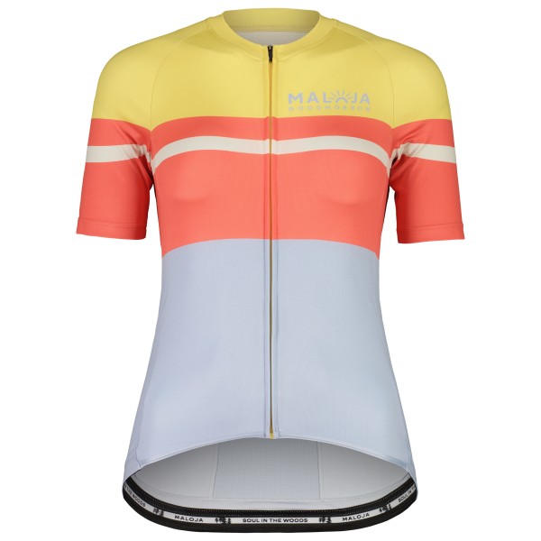 Maloja - Women's MadrisaM. - Velotrikot Gr M grau von Maloja