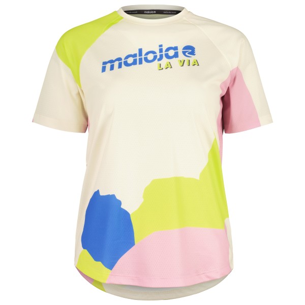 Maloja - Women's MontvalezanM. Multi 1/2 - Velotrikot Gr L weiß von Maloja