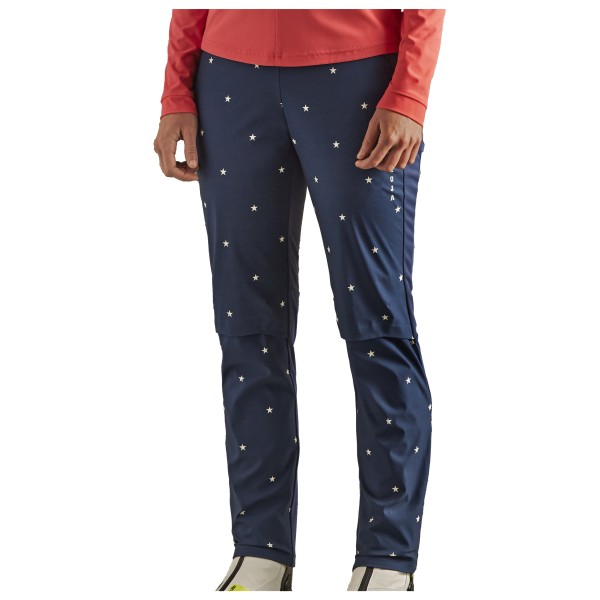 Maloja - Women's RobinieM. Printed - Langlaufhose Gr S - Long;XS - Regular blau;schwarz von Maloja