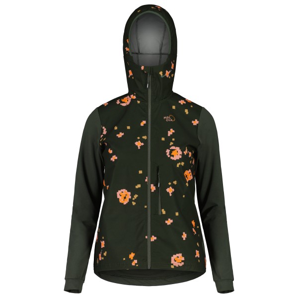 Maloja - Women's SennesM. Printed - Softshelljacke Gr XS oliv von Maloja