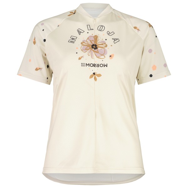 Maloja - Women's TennoM. Allmountain 1/2 - Velotrikot Gr L weiß/beige von Maloja