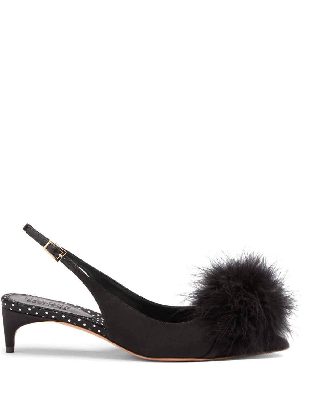 Malone Souliers 40mm Andrea slingback pumps - Black von Malone Souliers