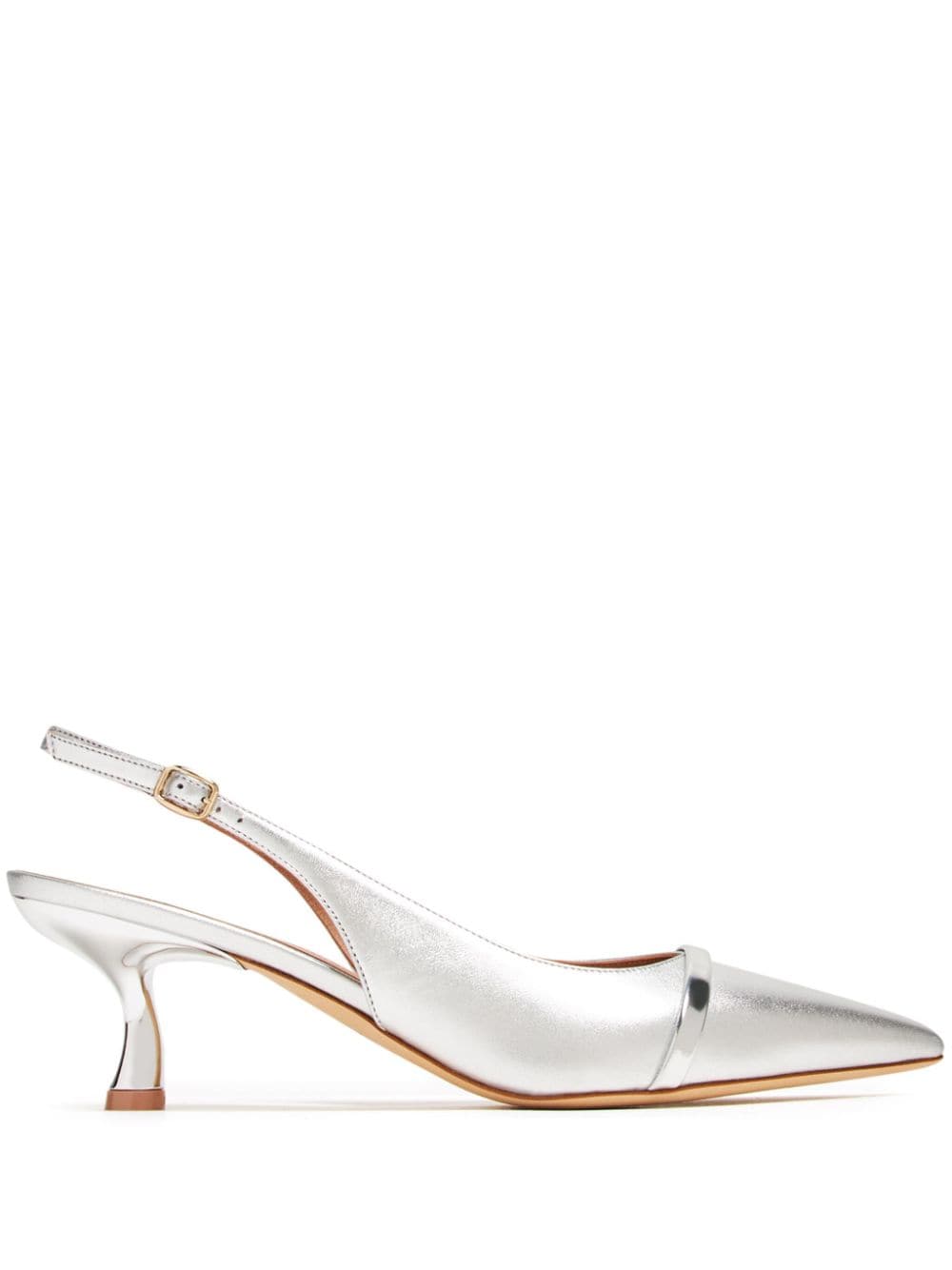 Malone Souliers 45mm Jama slingback pumps - Silver von Malone Souliers