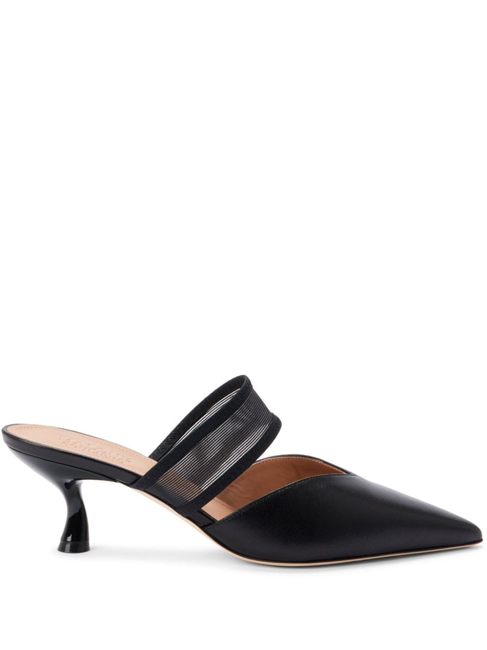 Malone Souliers 45mm Manu leather mules - Black von Malone Souliers