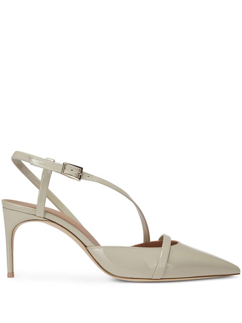 Malone Souliers 70mm Valeria patent leather pumps - Grey von Malone Souliers