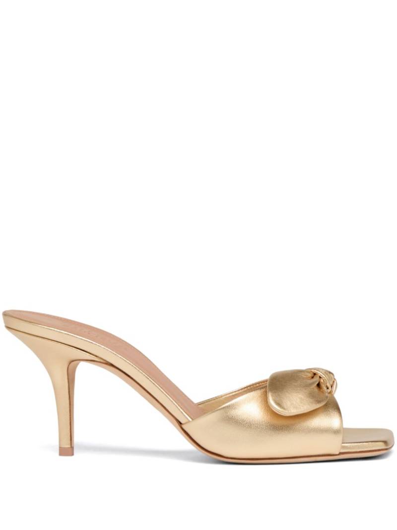 Malone Souliers 70mm Vargas mules - Gold von Malone Souliers