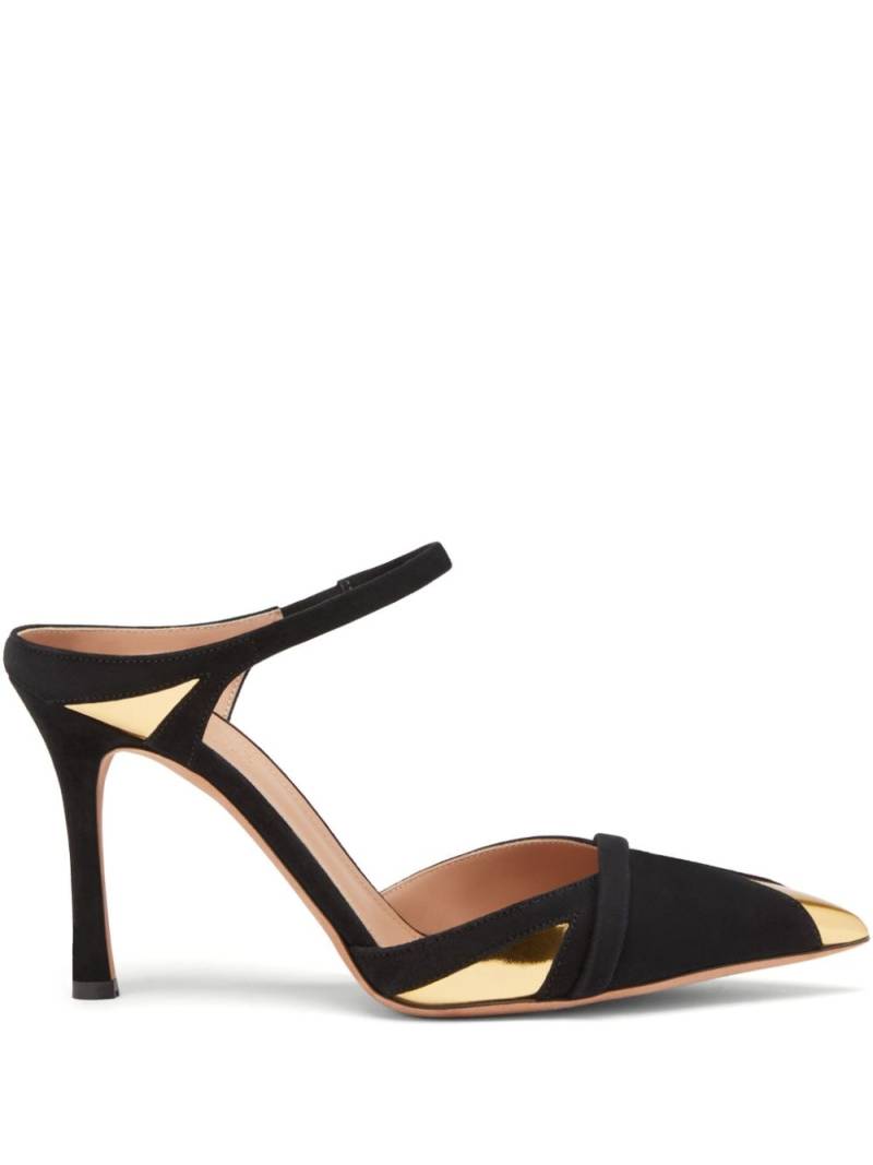 Malone Souliers 90mm Uma leather pumps - Black von Malone Souliers