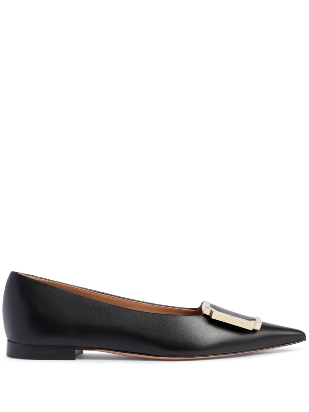 Malone Souliers Hayes leather flats - Black von Malone Souliers