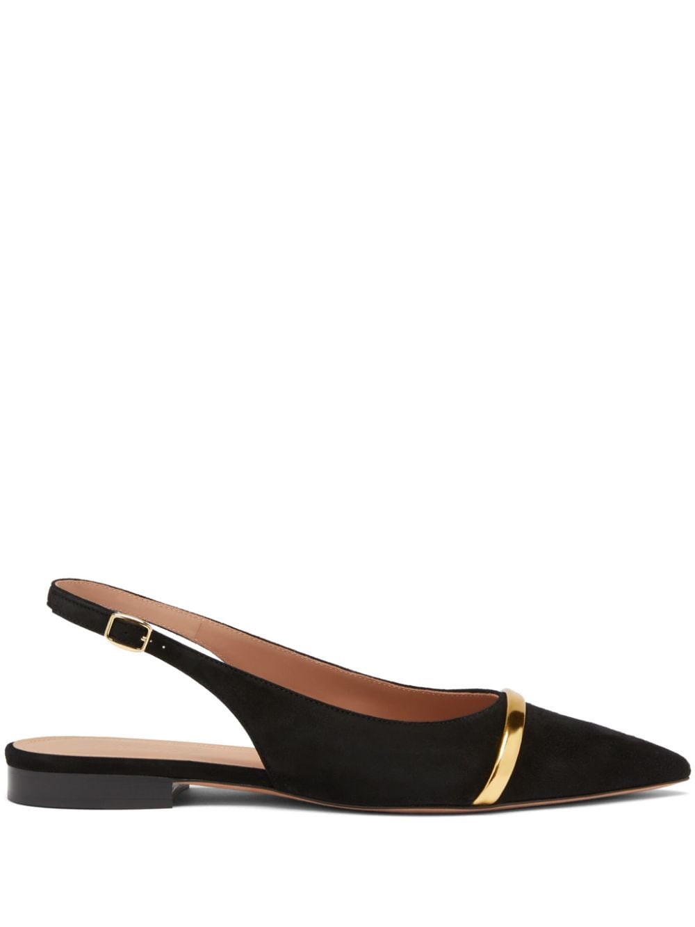 Malone Souliers Jama ballerina shoes - Black von Malone Souliers