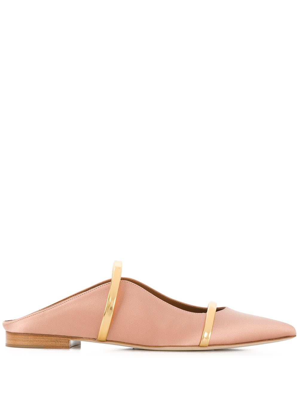 Malone Souliers Maureene pointed strap mules - Neutrals von Malone Souliers