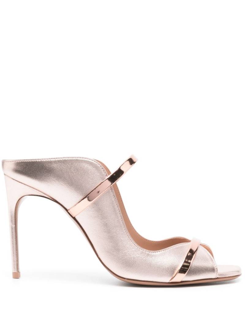 Malone Souliers Noah 90mm metallic sandals - Pink von Malone Souliers