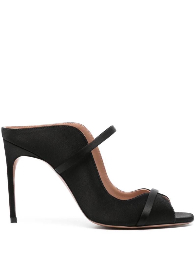 Malone Souliers Noah 90mm satin sandals - Black von Malone Souliers