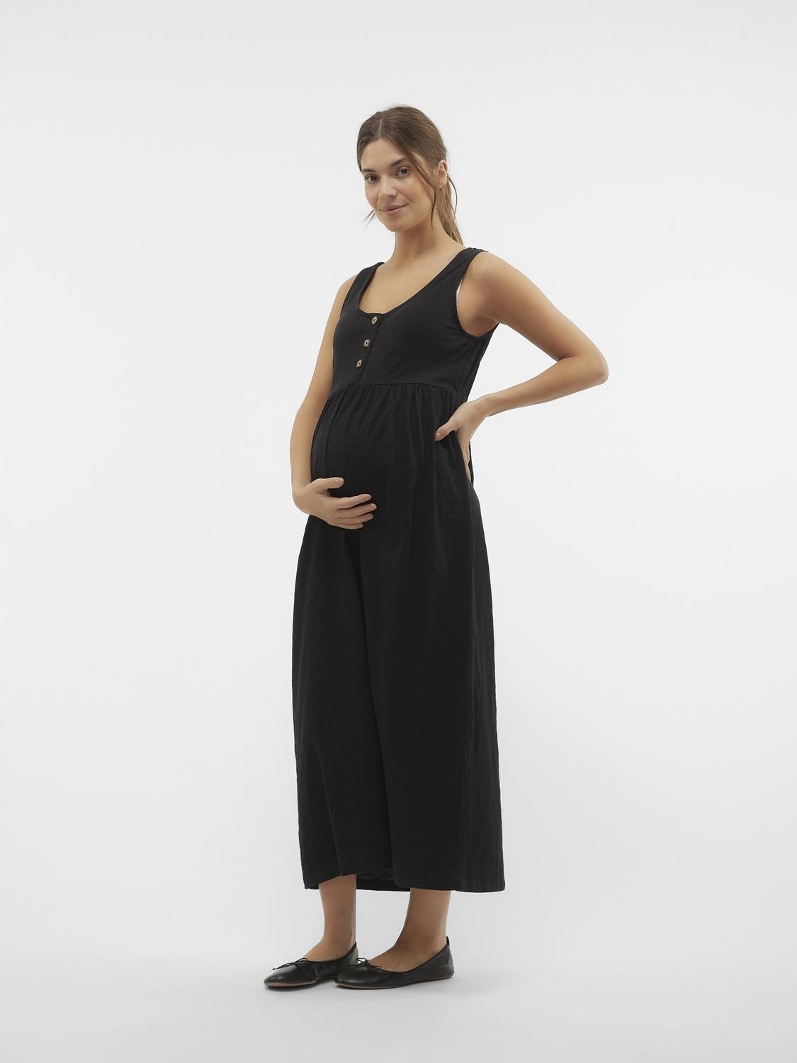 Mamalicious Trägerkleid »MLEVI LIA SL JRS ANKLE DRESS 2F NOOS« von Mamalicious