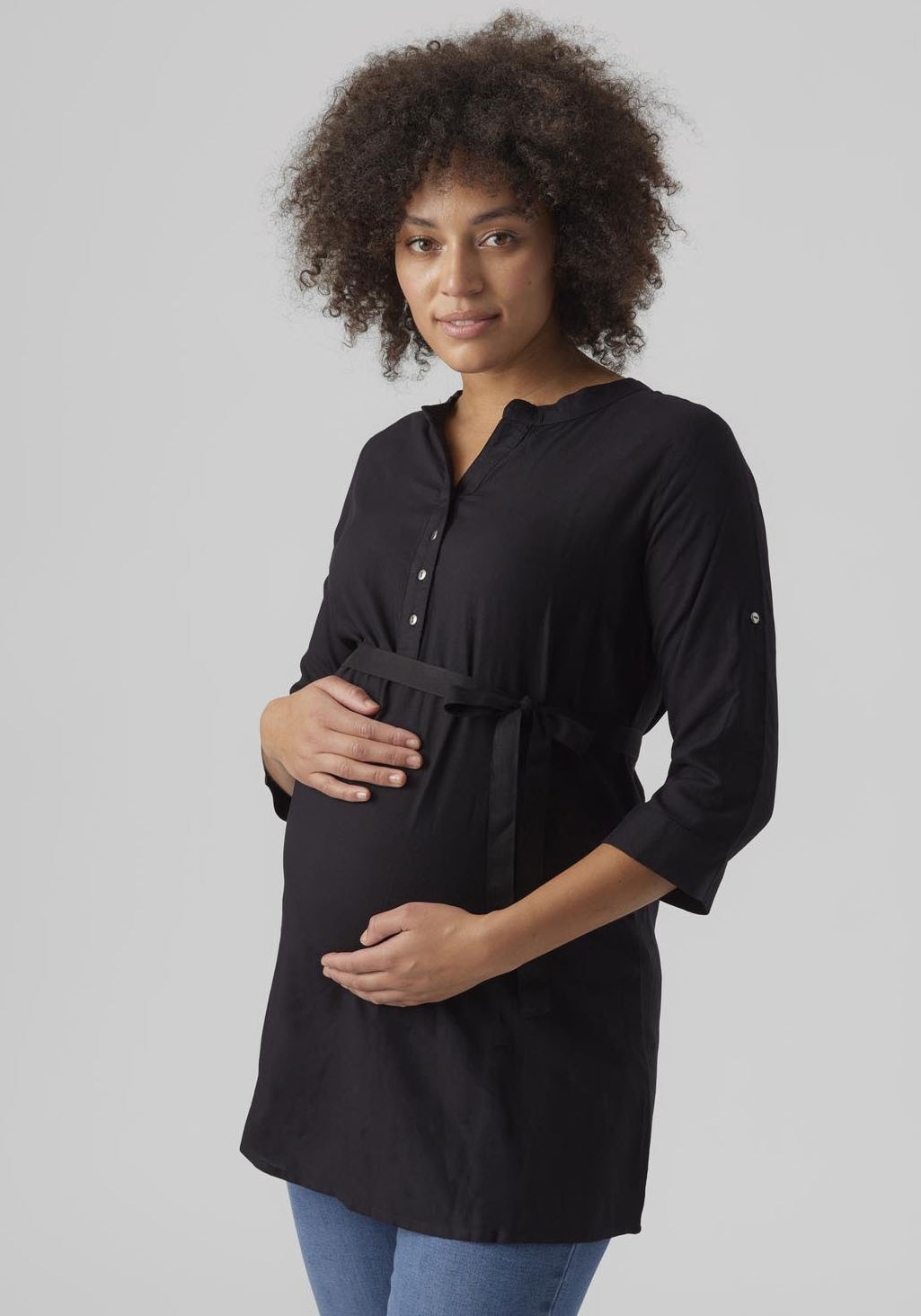 Mamalicious Longbluse »MLMERCY«, aus EcoVero Mamalicious Longbluse »MLMERCY«, aus EcoVero von Mamalicious