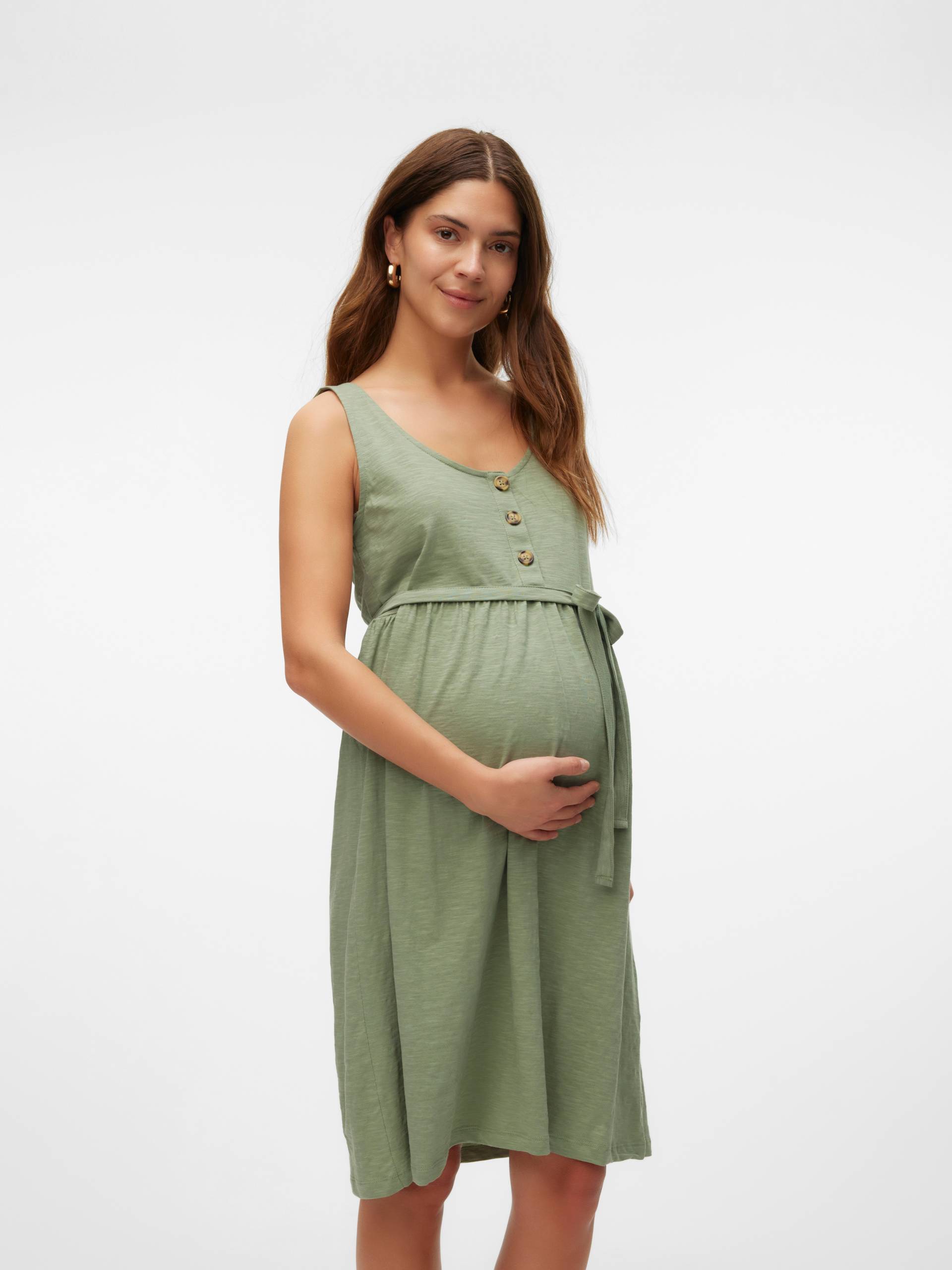 Mamalicious Umstandskleid »MLEVI LIA S/L JRS ABK DRESS 2F A.NOOS« von Mamalicious