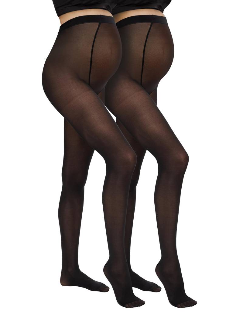 Mamalicious Umstandsstrumpfhose »MLSABINE PANTYHOSE 2-P A. NOOS«, (Packung, 2 St.) von Mamalicious