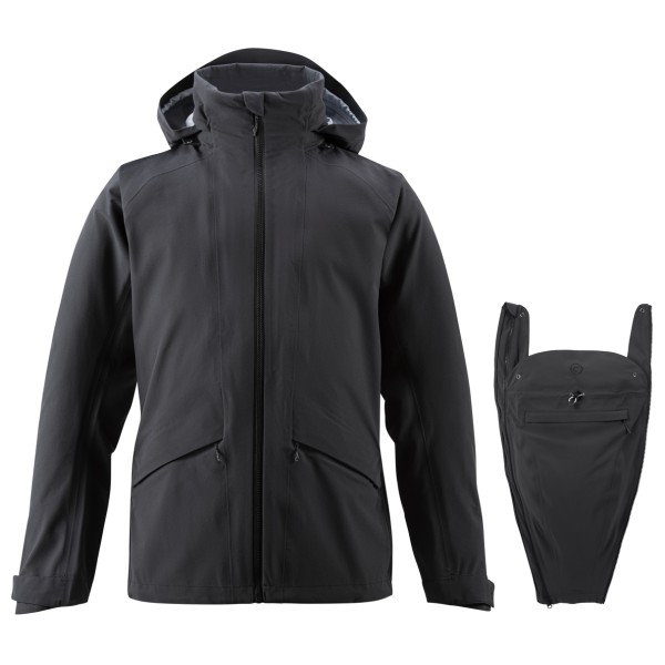 Mamalila - Outdoor-Tragejacke Für Explorer - Regenjacke Gr L;M;S;XL;XXL schwarz von Mamalila