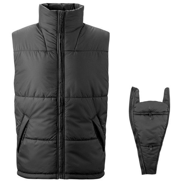 Mamalila - Trageweste Stockholm - Kunstfasergilet Gr L/XL;M/L;S/M;XL/XXL oliv;schwarz/grau von Mamalila