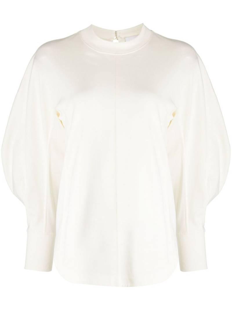 Mame Kurogouchi long-sleeve top - White von Mame Kurogouchi