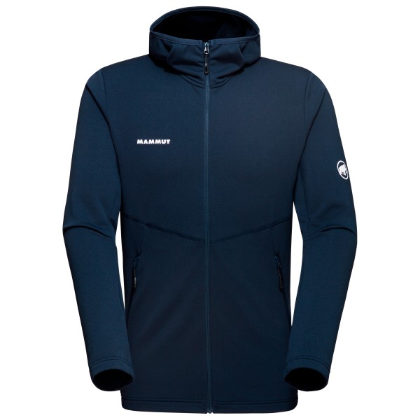 Mammut - Aconcagua Light Midlayer Hooded Jacket - Fleecejacke Gr M blau von Mammut