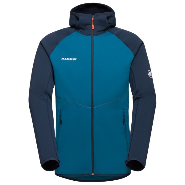 Mammut - Aconcagua ML Hooded Jacket - Fleecejacke Gr L blau von Mammut