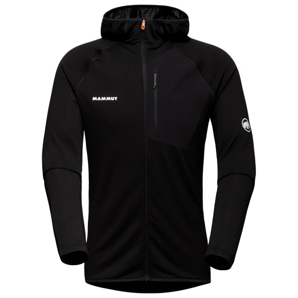 Mammut - Aenergy Light ML Hooded Jacket - Fleecejacke Gr L schwarz von Mammut