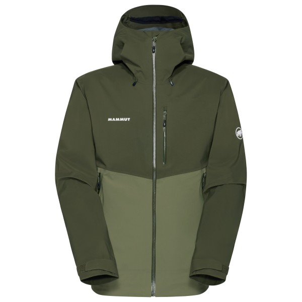 Mammut - Alto Guide Hardshell Hooded Jacket - Regenjacke Gr 3XL oliv von Mammut