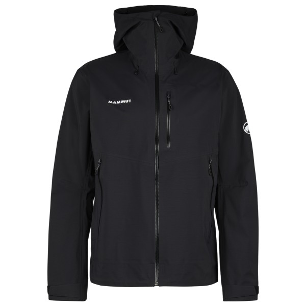 Mammut - Alto Guide Hardshell Hooded Jacket - Regenjacke Gr L schwarz von Mammut