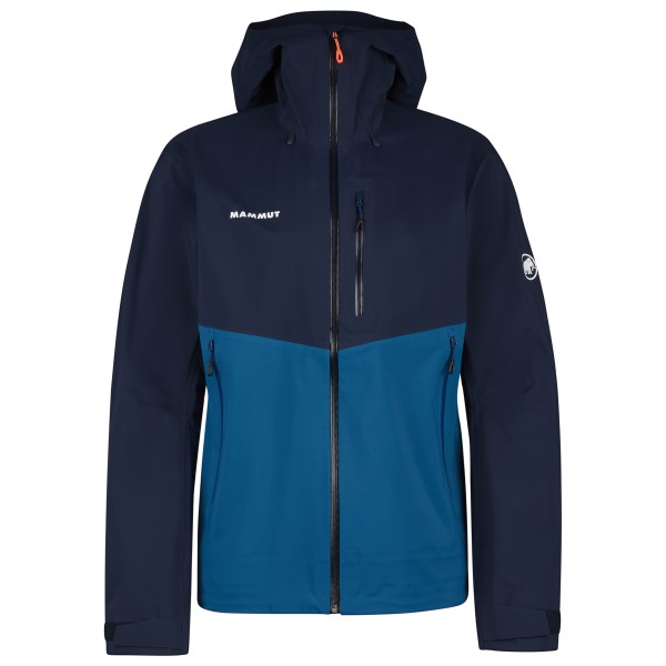 Mammut - Alto Guide Hardshell Hooded Jacket - Regenjacke Gr S blau von Mammut