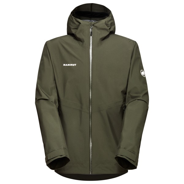 Mammut - Alto Light Hardshell Hooded Jacket - Regenjacke Gr L oliv von Mammut