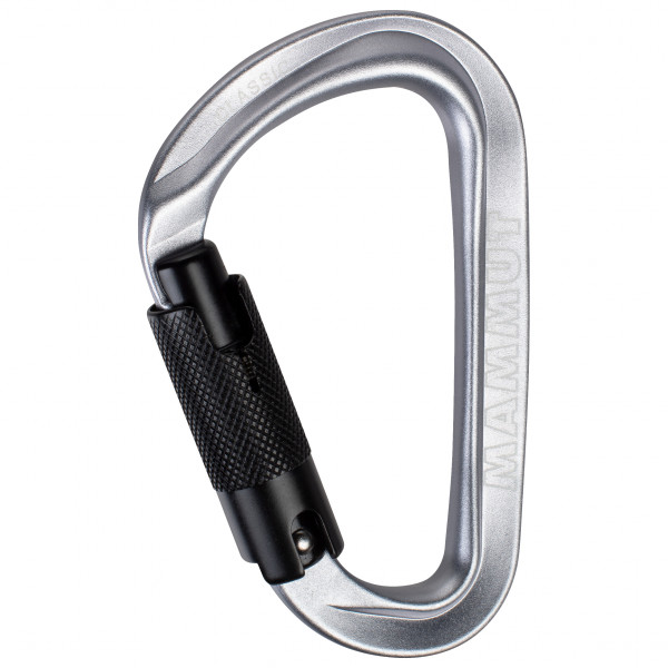 Mammut - Classic HMS Carabiner - HMS-Karabiner grau von Mammut