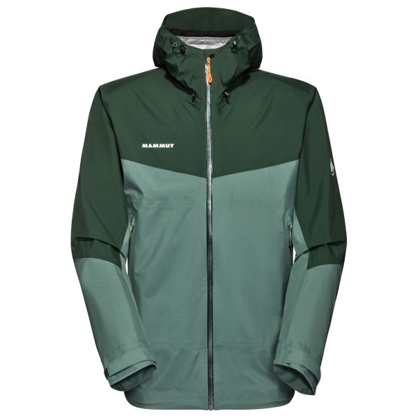 Mammut - Convey Tour Hardshell Hooded Jacket - Regenjacke Gr L;M;S;XL;XS;XXS blau;gelb;gelb/schwarz von Mammut