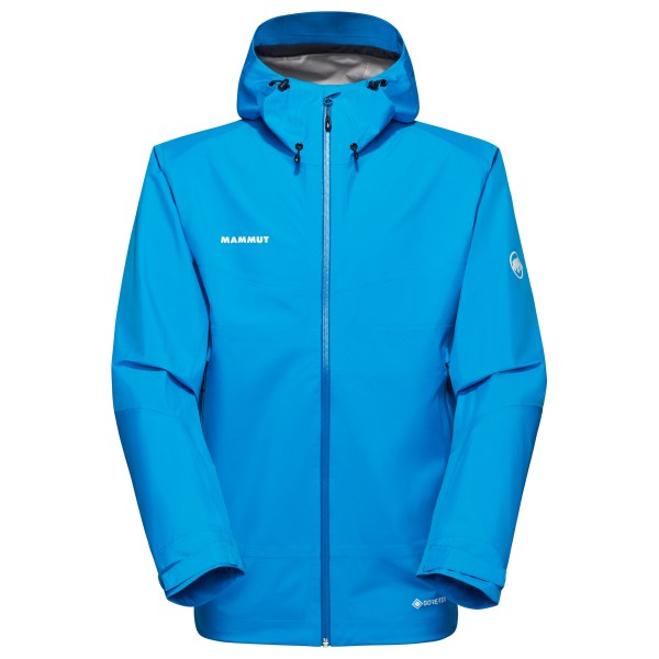 Mammut - Convey Tour Hardshell Hooded Jacket - Regenjacke Gr L blau von Mammut