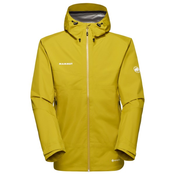 Mammut - Convey Tour Hardshell Hooded Jacket - Regenjacke Gr L gelb von Mammut