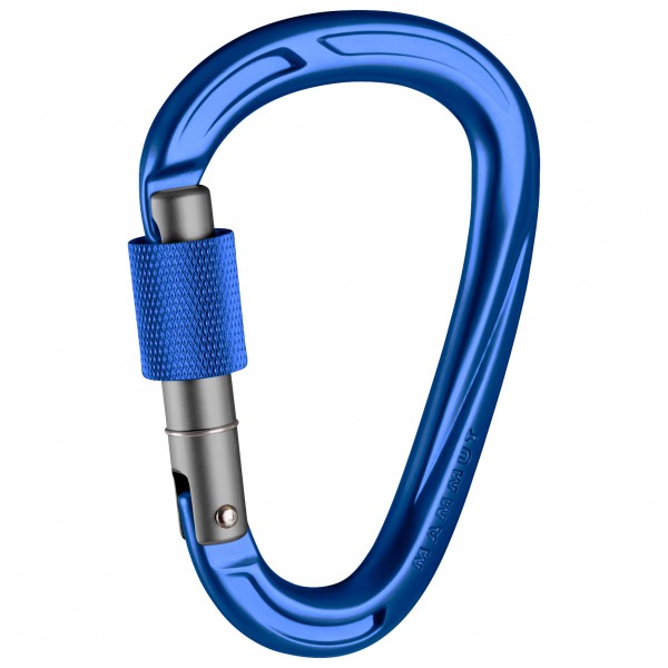 Mammut - Crag HMs Screw Gate - HMS-Karabiner blau von Mammut