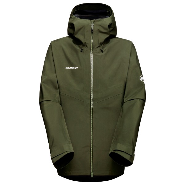 Mammut - Crater IV Hardshell Hooded Jacket - Regenjacke Gr L oliv von Mammut