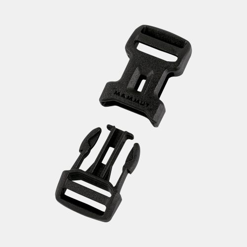 Mammut Dual Adjust Side Squeeze Buckle - black (Grösse: 15 mm) von Mammut