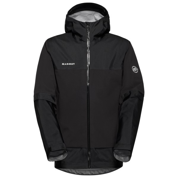 Mammut - Ducan Guide Hardshell Hooded Jacket - Regenjacke Gr S schwarz von Mammut