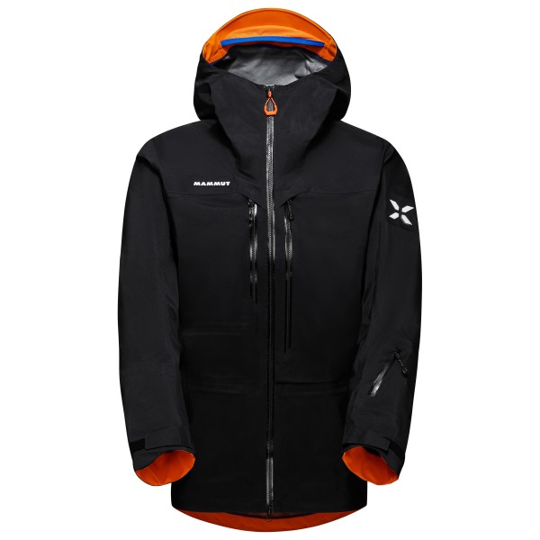 Mammut - Eiger Free Advanced Hardshell Hooded Jacket - Regenjacke Gr XL schwarz von Mammut