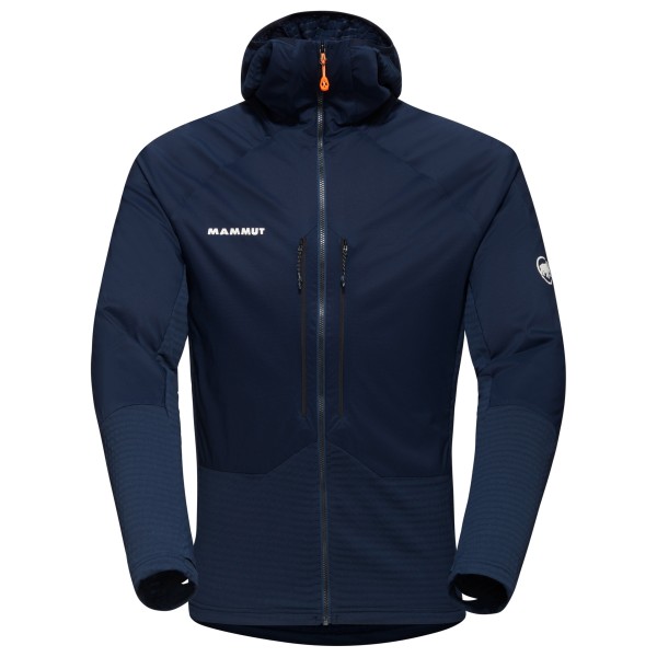 Mammut - Eiger Nordwand Midlayer Hybrid Hooded Jacket - Softshelljacke Gr M blau von Mammut