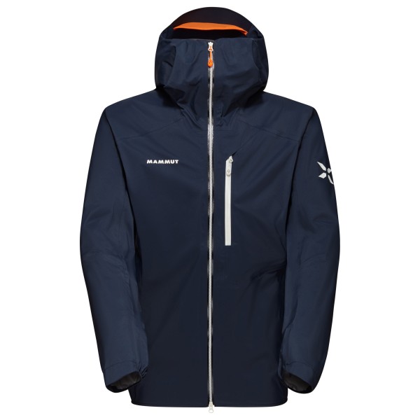 Mammut - Eiger Speed Hardshell Hooded Jacket - Regenjacke Gr M blau von Mammut