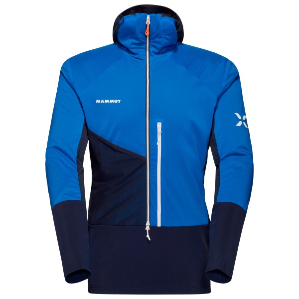 Mammut - Eiger Speed Midlayer Hybrid Half Zip Hoodie - Fleecepullover Gr M;XL;XXL blau von Mammut